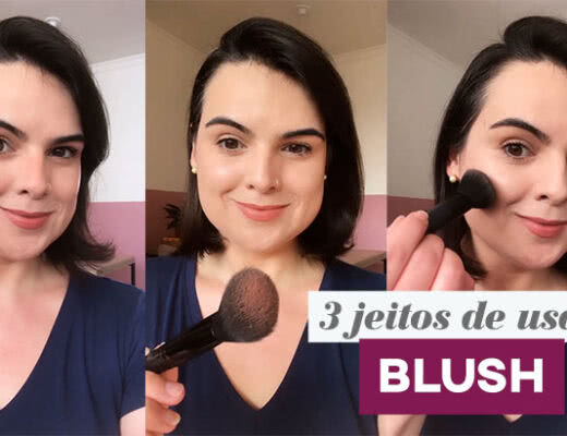 como passar blush