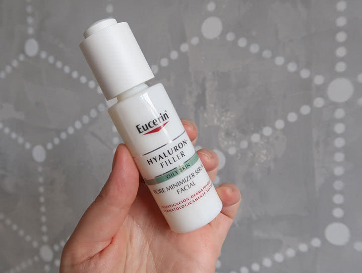 Hyaluron-filler Pore Minimizer Serum Eucerin testado na pele oleosa