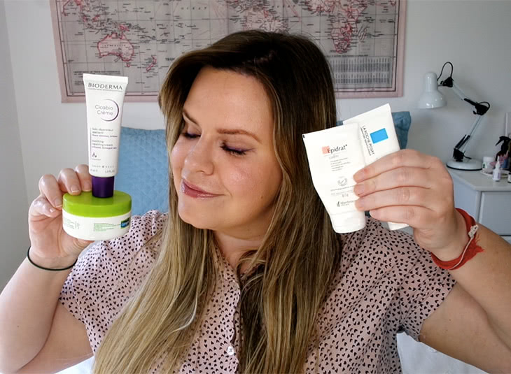 Produtos para pele seca e sensibilizada: alguns dos meus favoritos