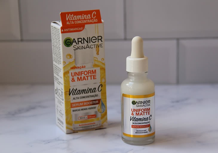 Vitamina C Garnier Skinactive: veja o que achei do sérum da marca