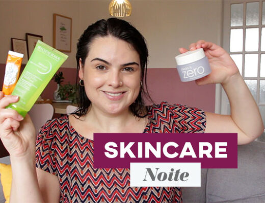 rotina de skincare à noite