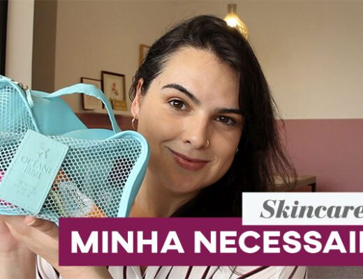 nécessaire de cuidados com a pele