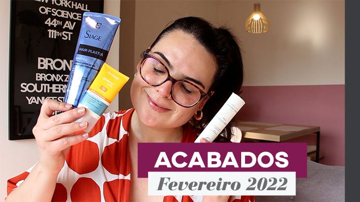 Produtos acabados em fevereiro de 2022!