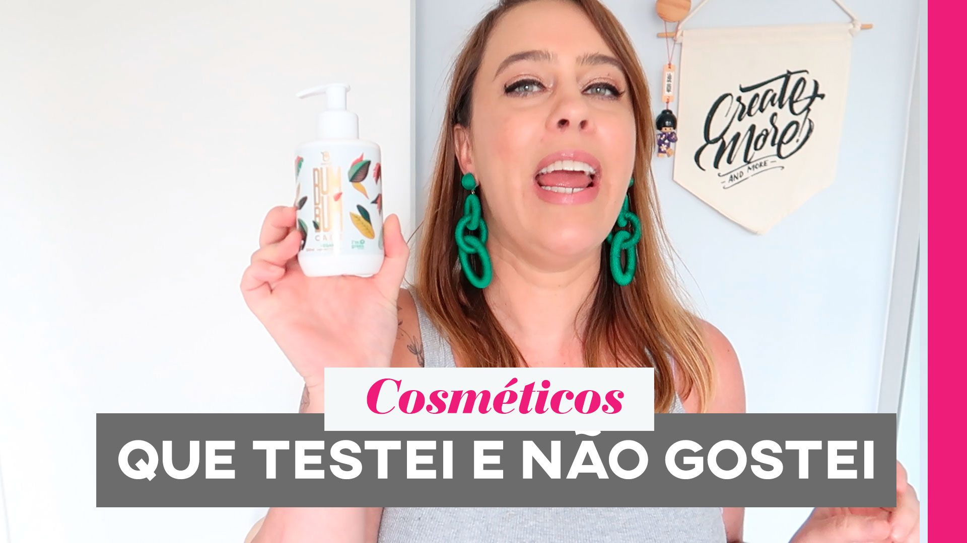 5 cosméticos que testei e não gostei