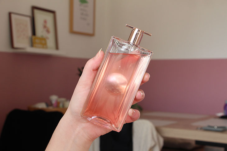 Meu novo perfume: Eau de Parfum Idôle Aura Lancôme