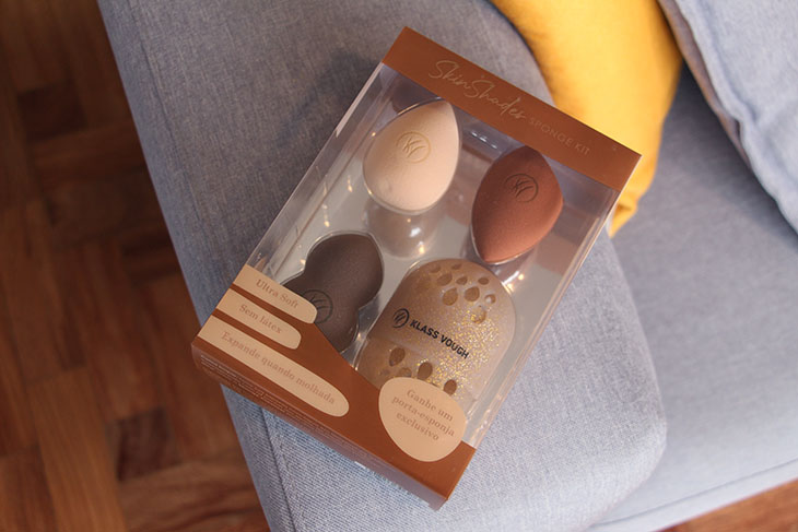 Resenha: Kit de esponjas Skin Shades Klass Vough