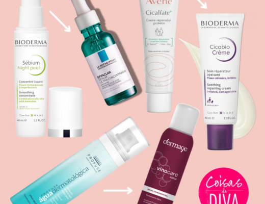 produtos de skincare