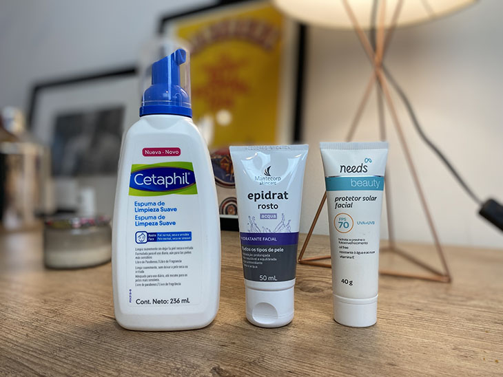 Meu skincare básico para o dia!