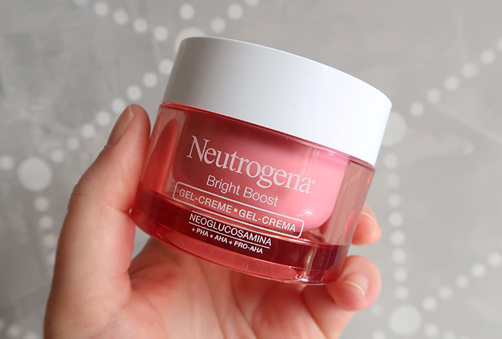 Bright Boost Gel Creme Neutrogena na pele oleosa