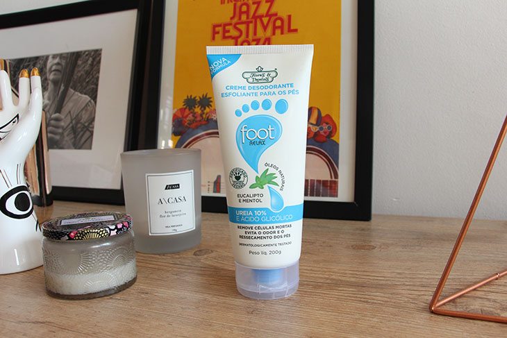 Creme para pés: testei o Foot Relax da Flores & Vegetais