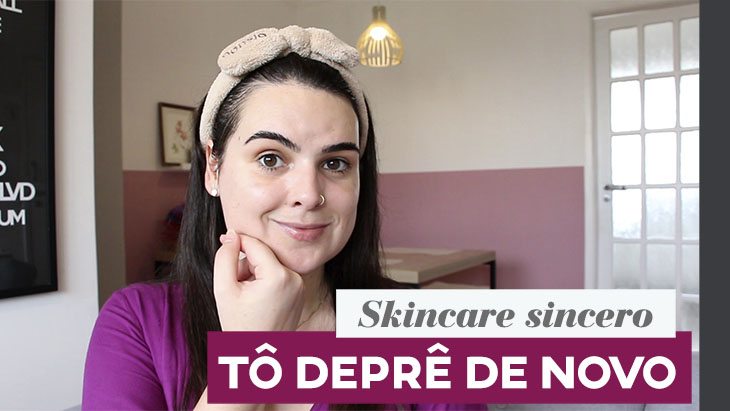 Tô boa? Não tô. Mas hoje fiz skincare