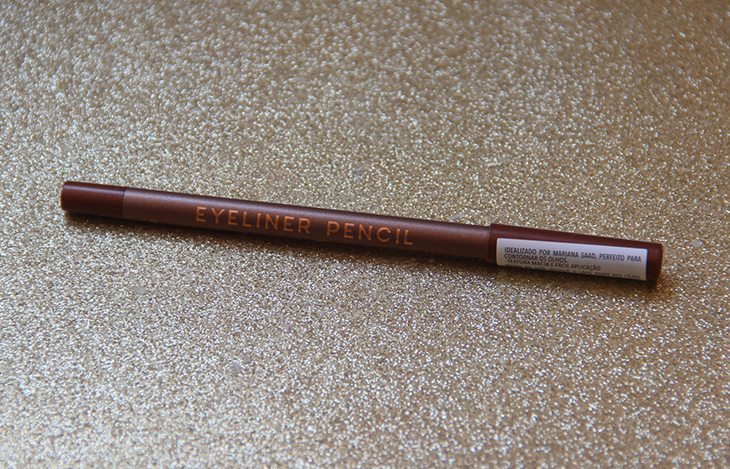 Lápis Golden Brown da Mari Saad: sim, voltei a usar lápis!