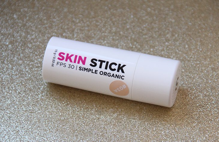 Skin Stick: testei a base em bastão da Simple Organic