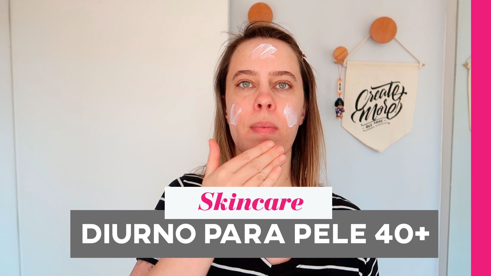 Skincare diurno para pele madura e oleosa