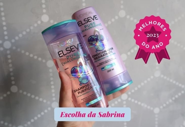 Melhores produtos de 2023: shampoo e condicionador