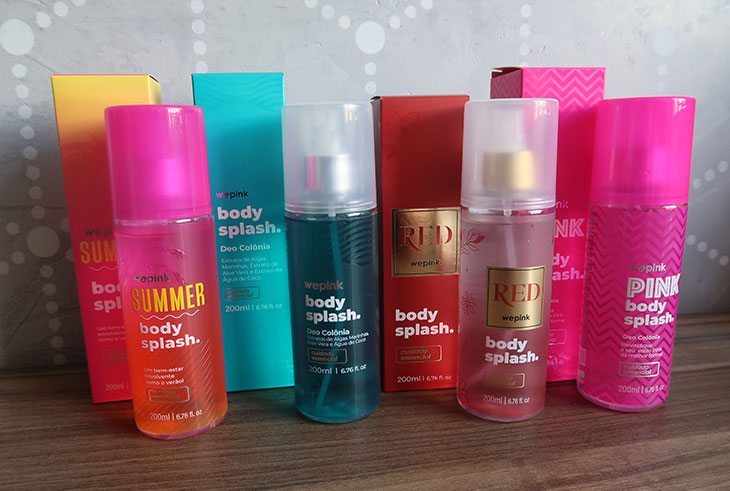 Body Splash Wepink: vale a pena comprar os produtos da Virginia"