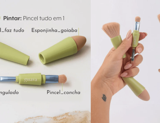 pincel para viagem