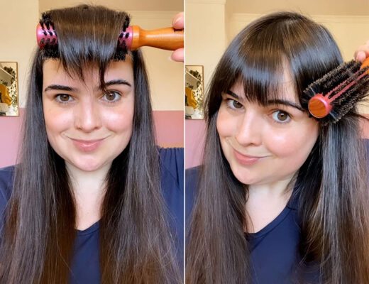 como arrumar a franja