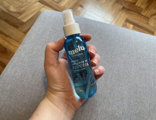 spray limpador de pincéis melu