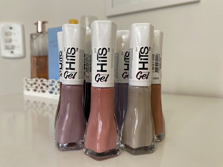 Esmalte Efeito Gel Hits