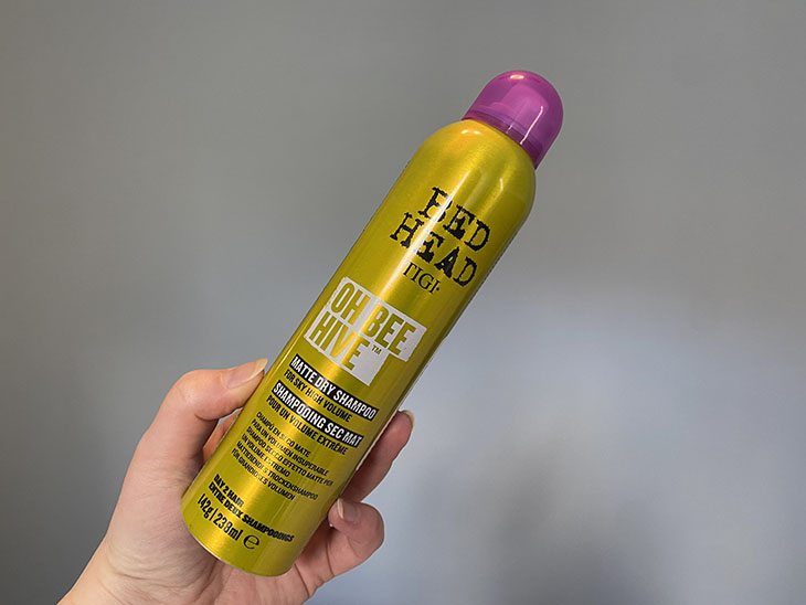 shampoo a seco para volume