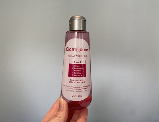 água micelar que tira maquiagem à prova d'água