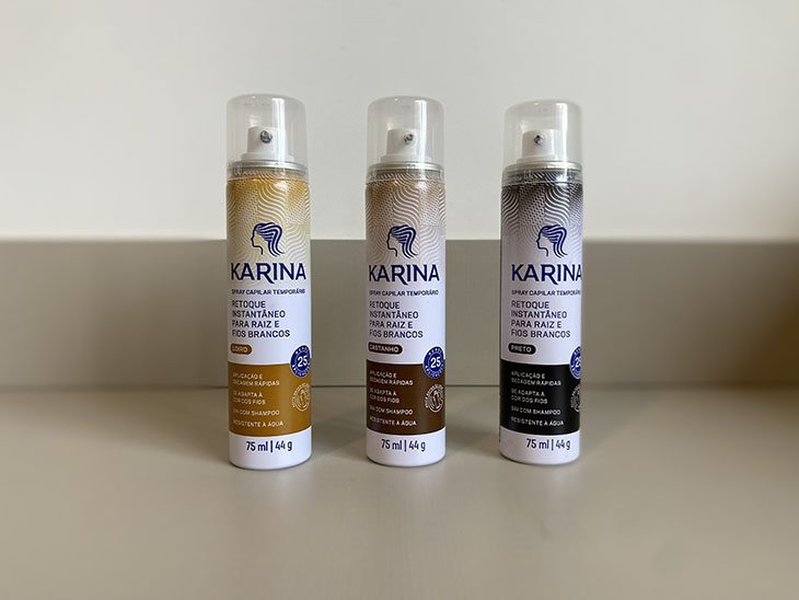 spray de retoque karina
