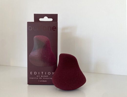 esponja de maquiagem anatômica