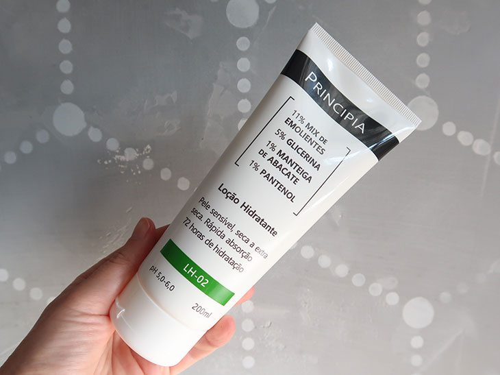hidratante corporal LH-02 da Principia