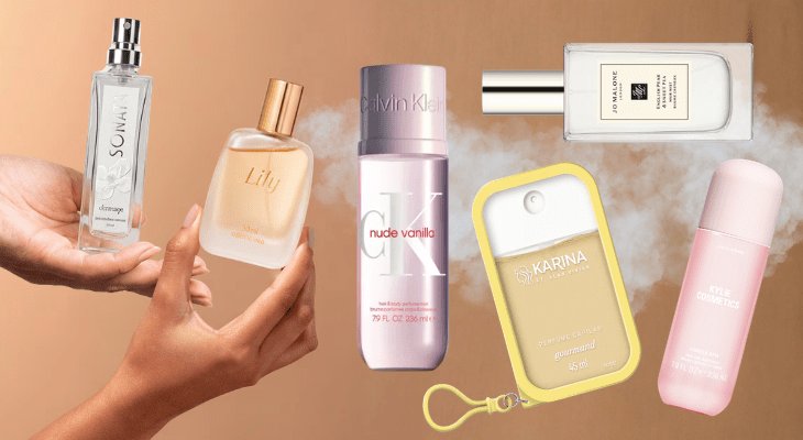 perfume para cabelo